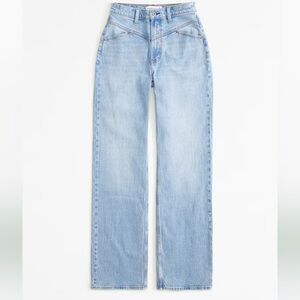 Abercrombie The 90s Relaxed Jean High Rise Curve Love size 30/10 Short